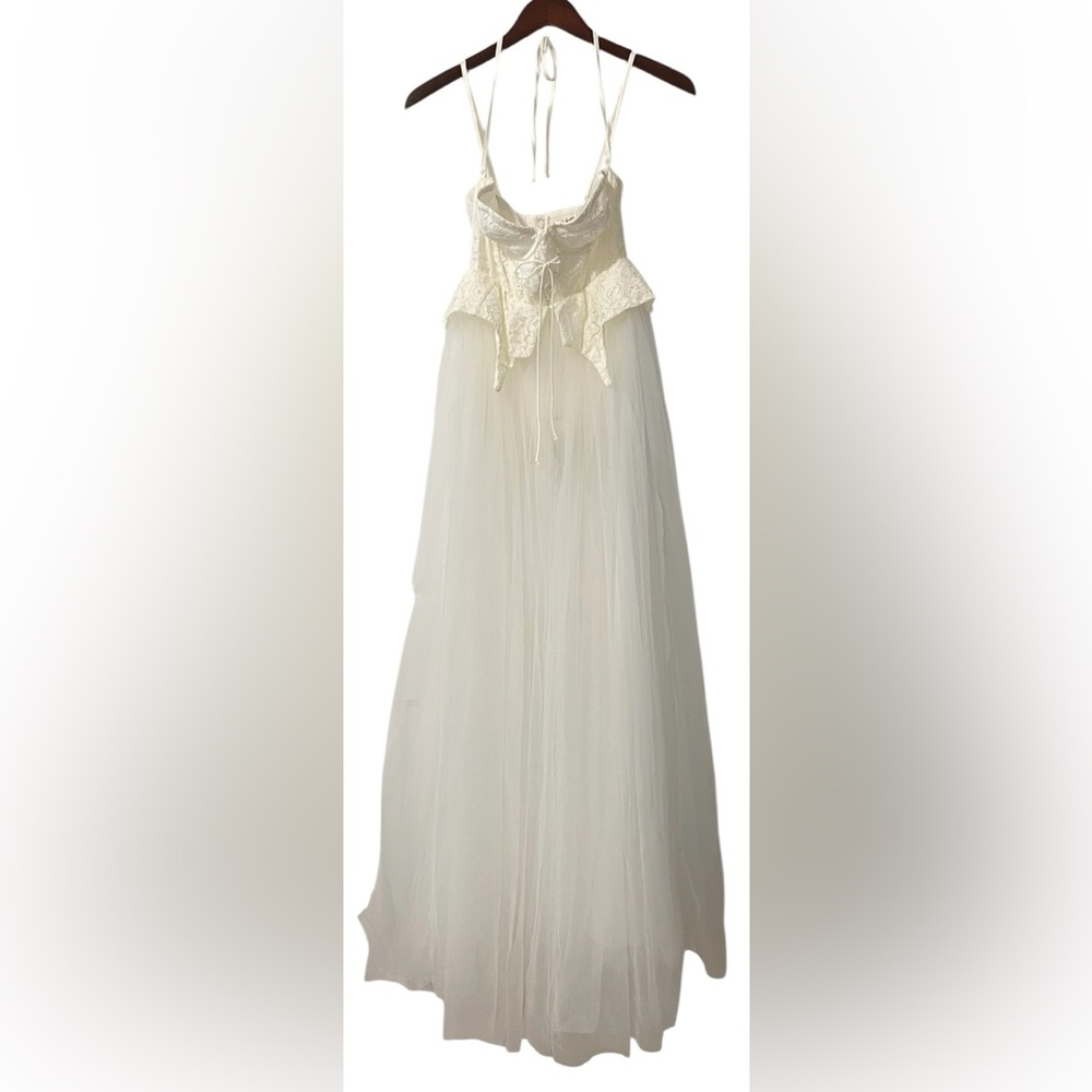 For Love & Lemons Lily Bridal Dress Size S NWT - Picture 5 of 9